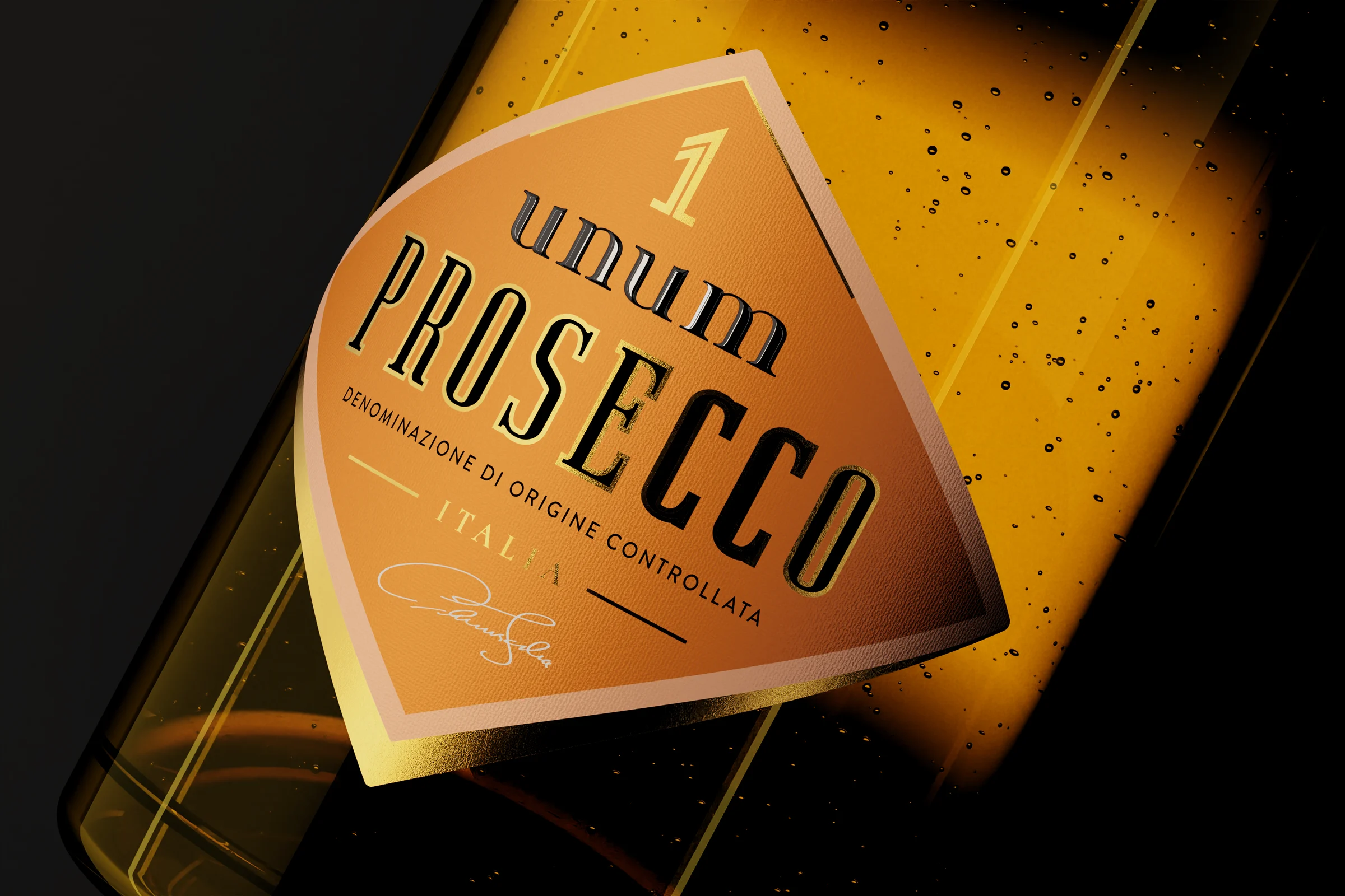 Realizacja etykiet Unum Prosecco